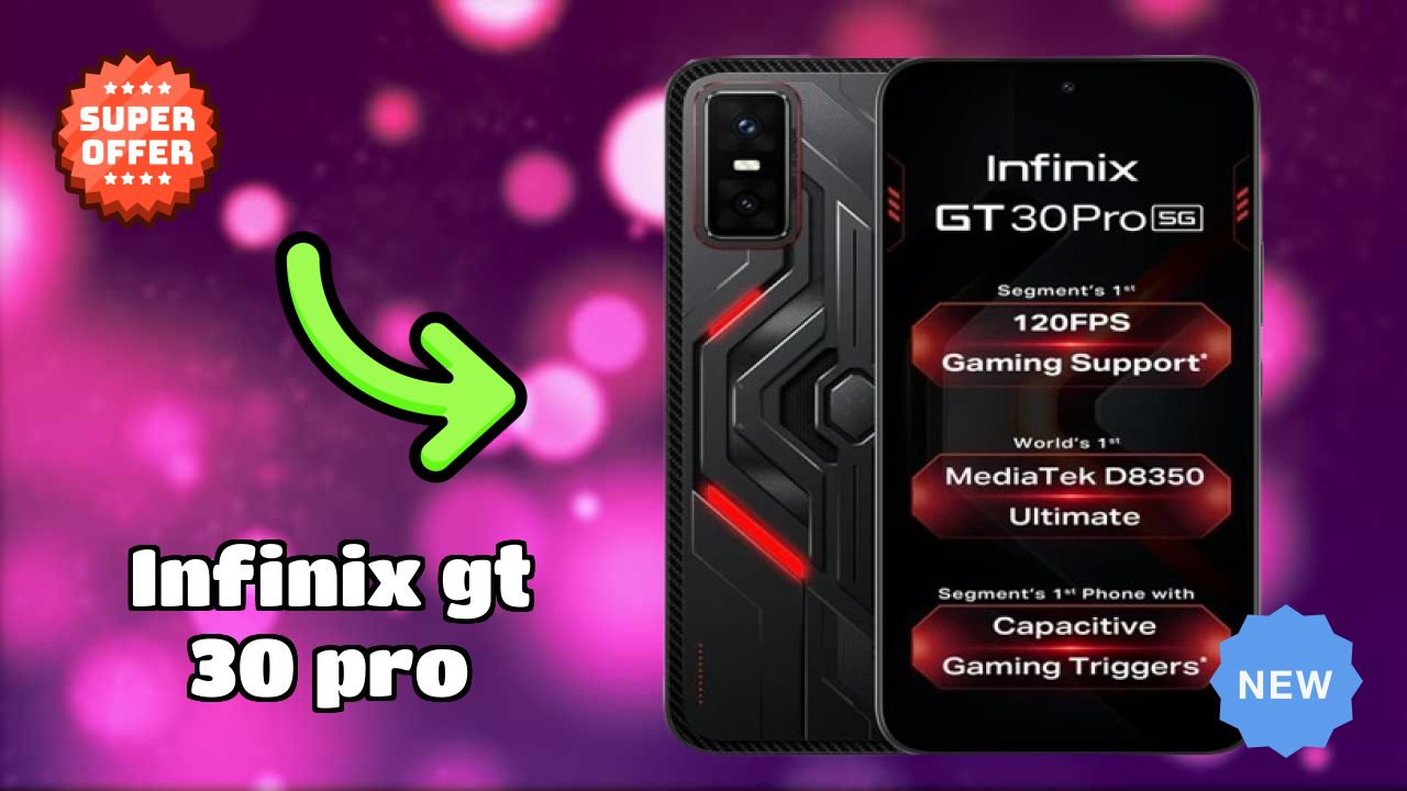 Infinix GT 30 Pro at ₹24,115 - Best Phone in This Price Range