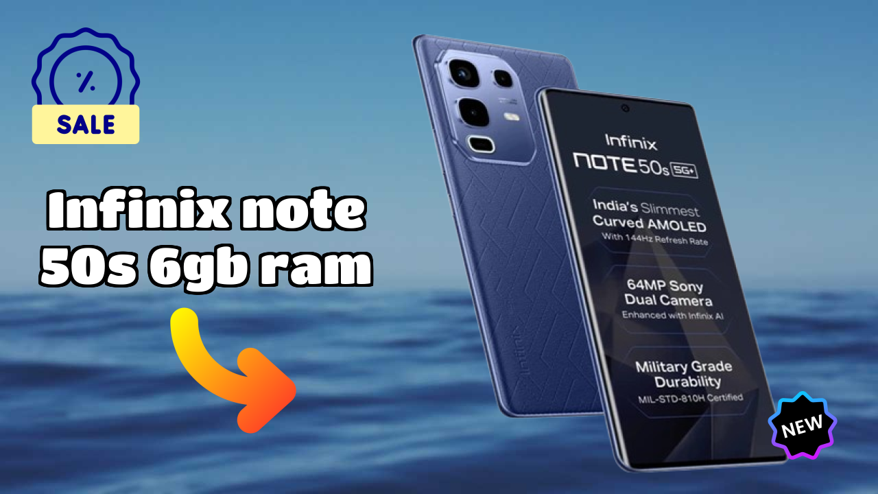 Infinix Note 50s 6GB RAM Battery Life: 5500 MAh How Long Lasts