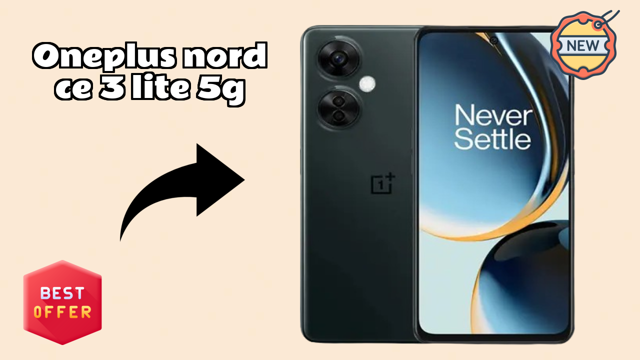 OnePlus Nord CE 3 Lite 5G at ₹14,400 - Complete Specifications List