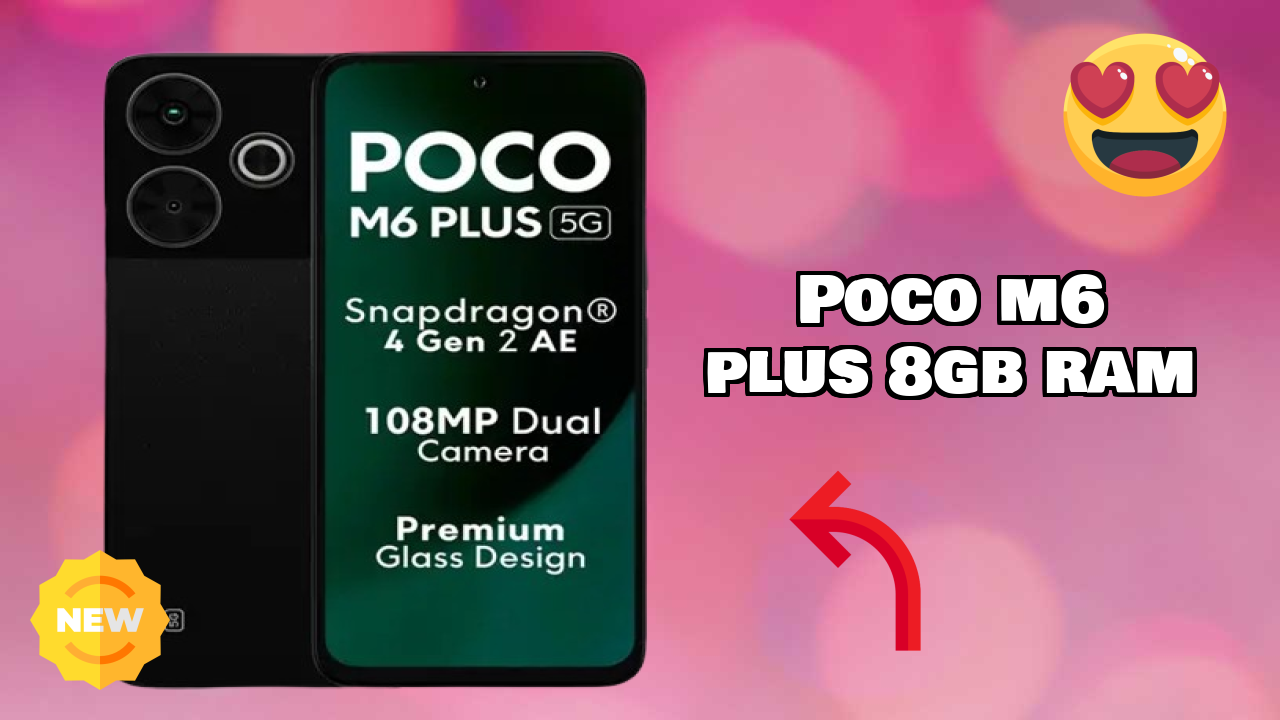 POCO M6 Plus 8GB RAM Display Analysis: LCD Quality