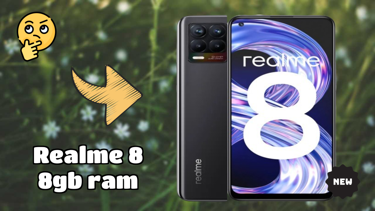 Realme 8 8GB RAM Battery Life: 5000 MAh Charging Speed