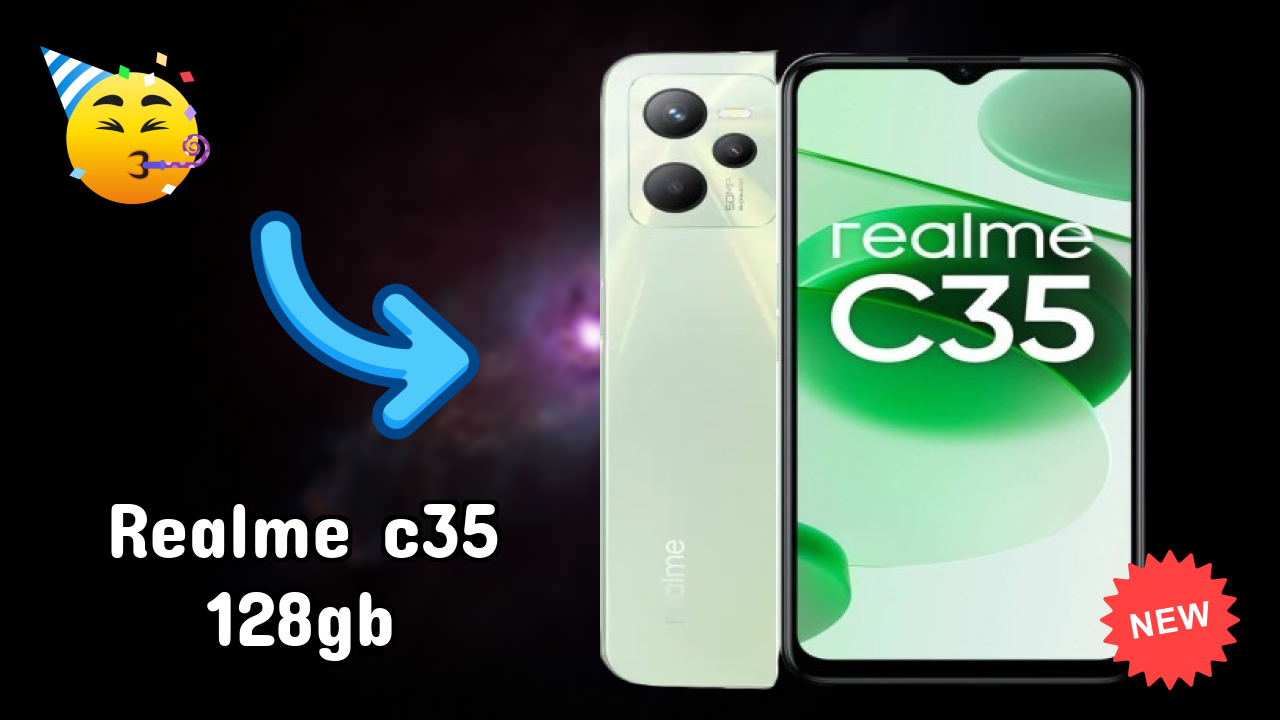 Realme C35 128GB Camera Quality: 8 MP Front Camera Selfie