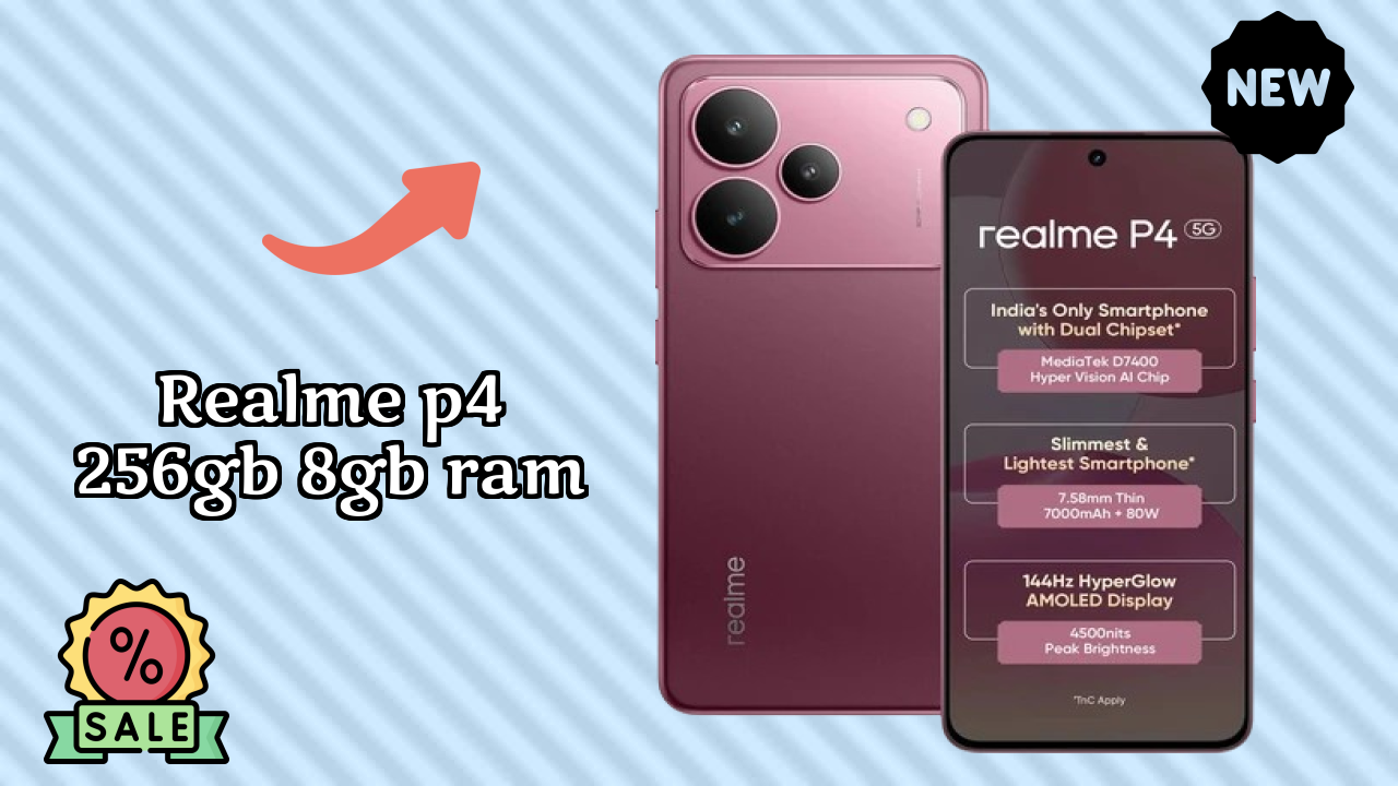 Realme P4 256GB 8GB RAM Gaming Test: MediaTek Dimensity 7400 Ultra FPS Performance