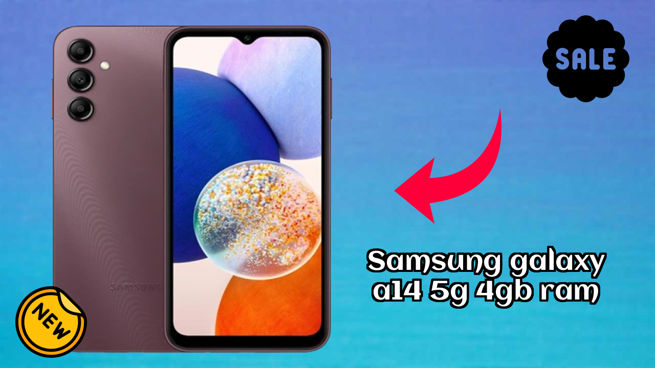 Samsung Galaxy A14 5G 4GB RAM Camera Quality: 50 MP + 2 MP + 2 MP Rear Camera Low Light
