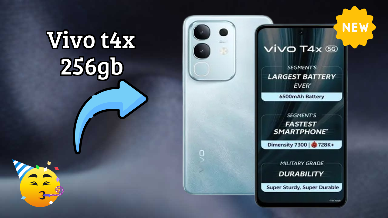 Vivo T4X 256GB at ₹16,499 - Best Features Explained